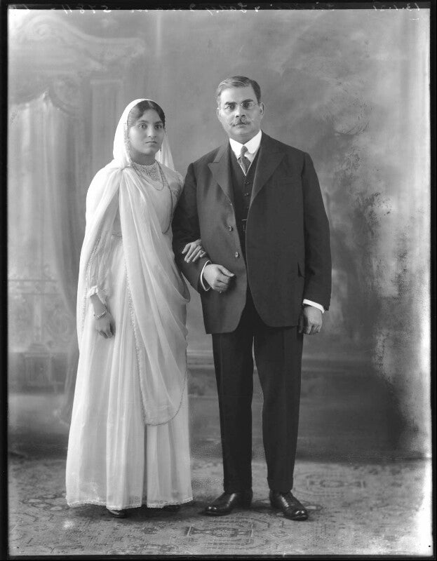 Anees Fatimah (née Karim), Lady Imam; Sir Saiyid Ali Imam NPG x120774