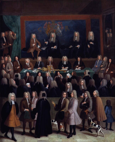 The Court of Chancery during the reign of George I NPG 798