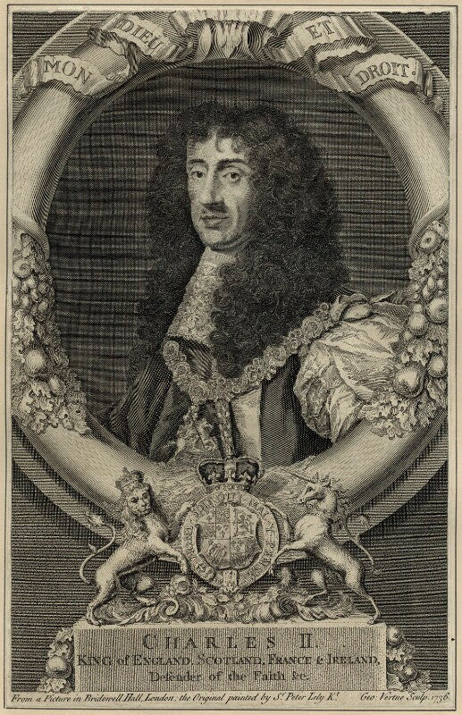 King charles ii npg d29259
