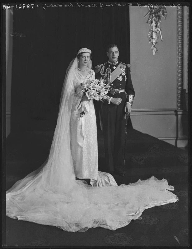 The wedding of princess marina, duchess of kent and prince george, duke of kent npg x104248