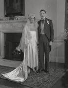 (Edith Penelope) Mary Lutyens; Anthony Rupert Henry Franklin Sewell NPG x137283