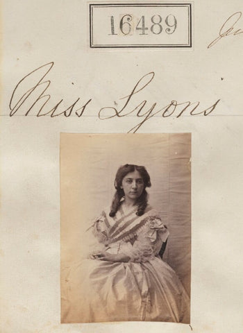 Miss Lyons NPG Ax64401