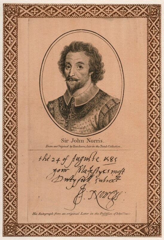 Sir john norris (norreys) npg d42588