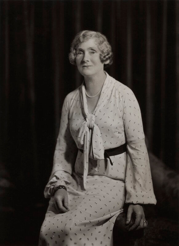 Christine emily (née board), lady vincent npg x84981