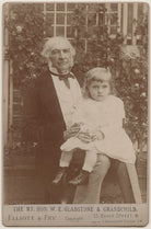 William Ewart Gladstone with his grandchild NPG x196305
