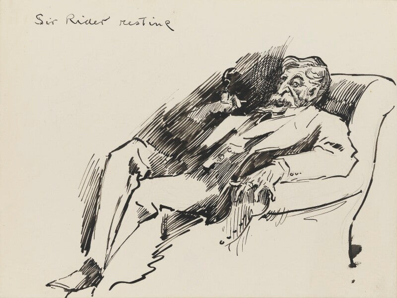 Sir (henry) rider haggard npg 3461