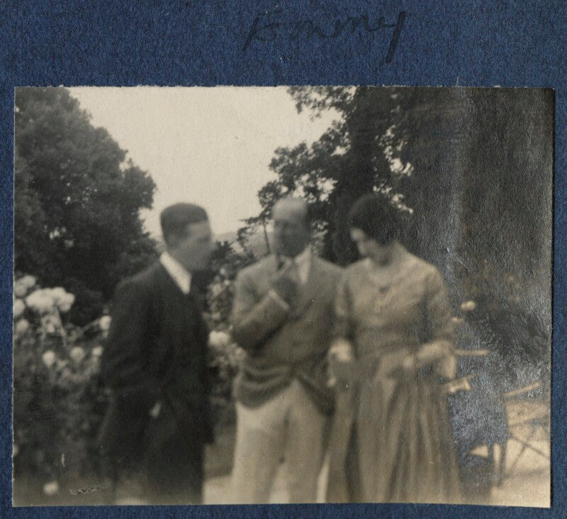 Philip charles thomson ritchie; thomas evelyn scott ellis, 8th baron howard de walden; lady ottoline morrell npg ax141692