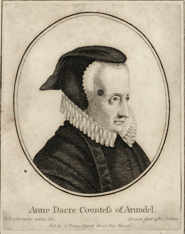Anne howard (née dacre), countess of arundel npg d28393