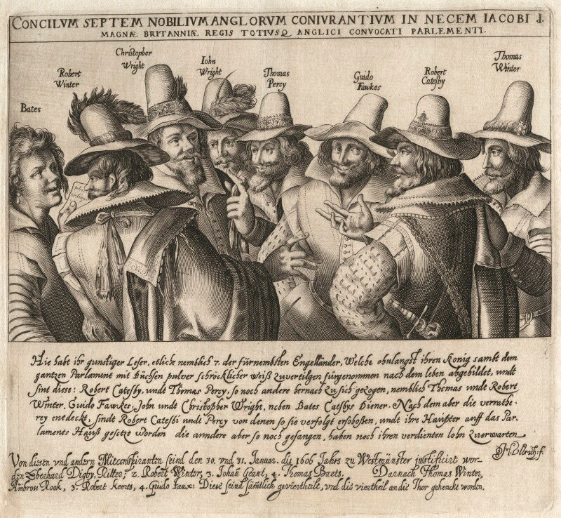 The gunpowder plot conspirators npg d28146