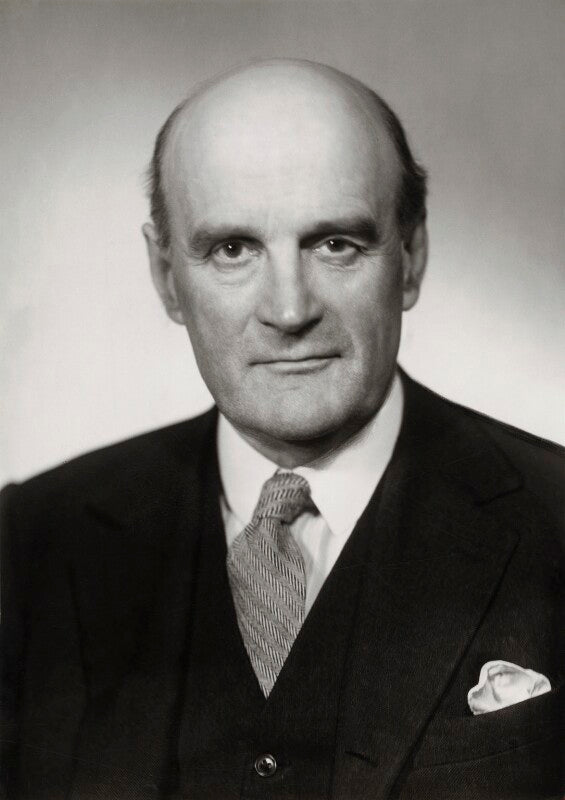 Geoffrey lawrence, 3rd baron trevethin and 1st baron oaksey npg x90818