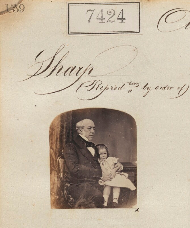 'reproduction by order of sharp' npg ax57327