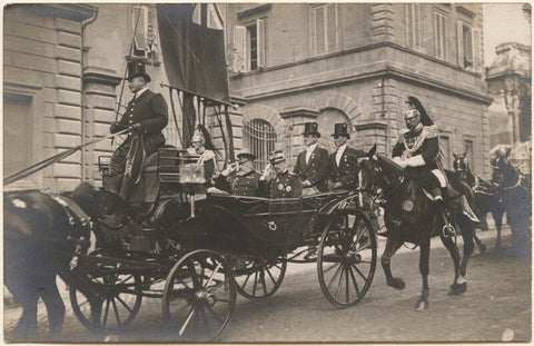 Group including King Edward VII and Victor Emmanuel III, King of Italy NPG x196903