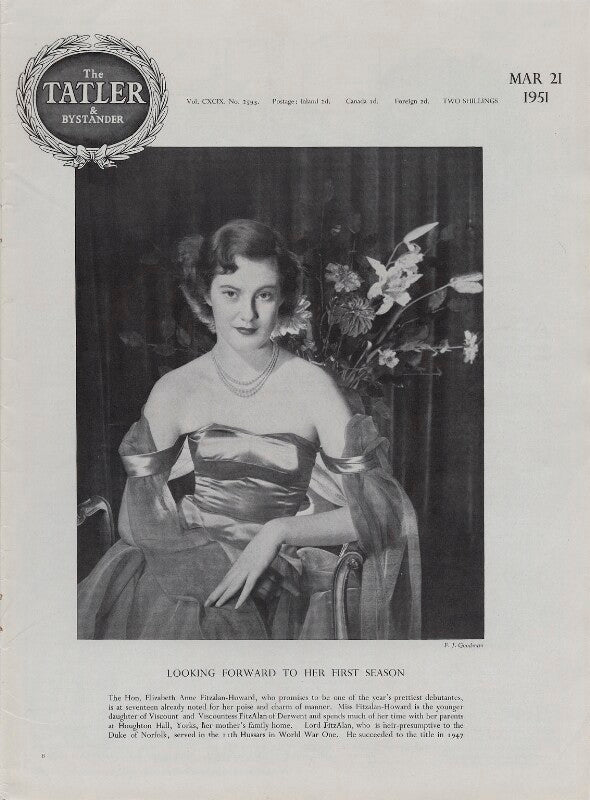 Elizabeth anne marie gabrielle (née fitzalan howard), lady hastings npg x195083