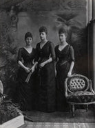 Princess Victoria of Wales; Maud, Queen of Norway; Princess Louise, Duchess of Fife NPG Ax36414
