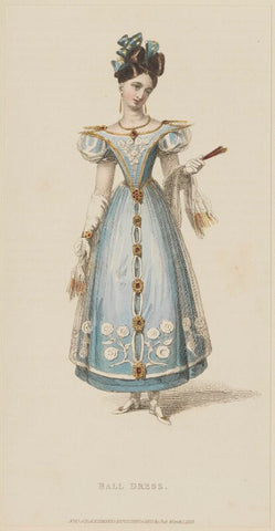 'Ball Dress', March 1828 NPG D47609