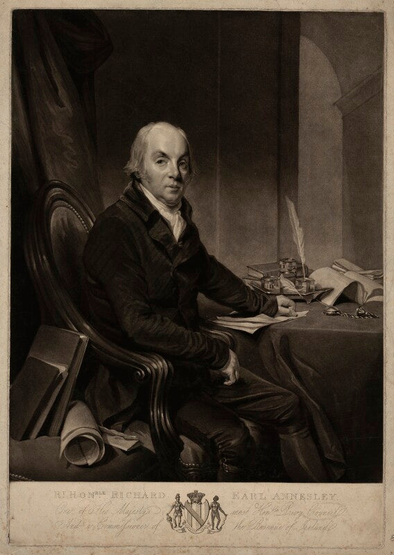 Richard annesley, 2nd earl annesley npg d7069