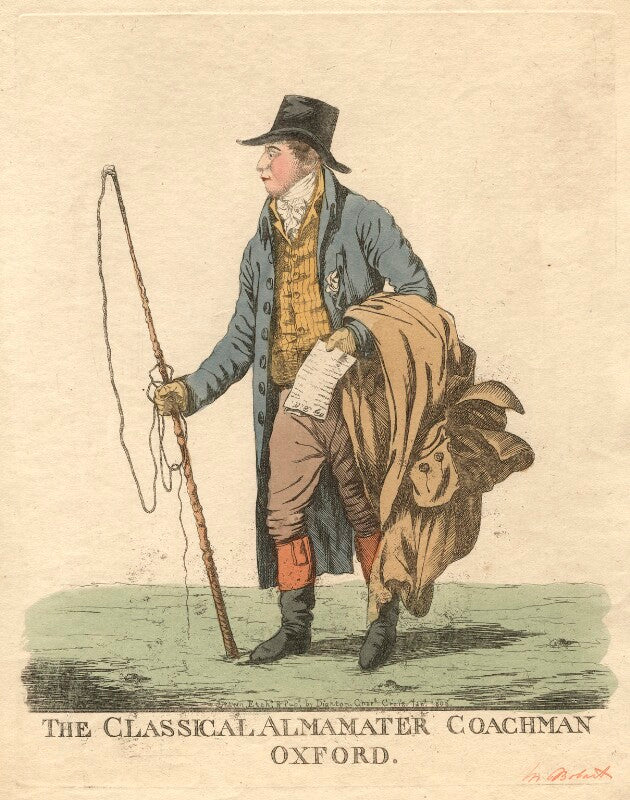 Tilleman hodgkinson bobart ('the classical almamater coachman, oxford') npg d13436