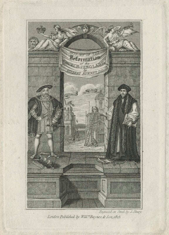 King henry viii and sir thomas more npg d24308