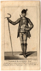 James Boswell in dress of Corsican chief NPG D5416