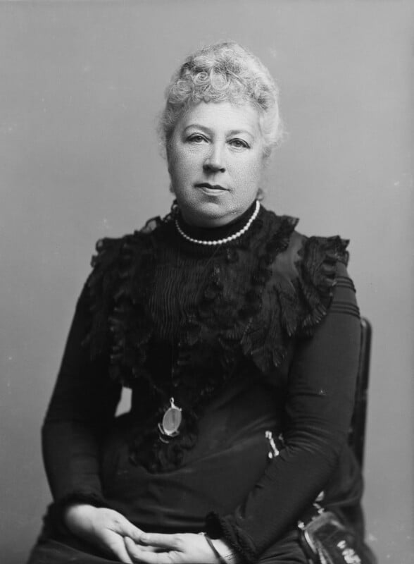 Constance flower (née de rothschild), lady battersea npg x15354