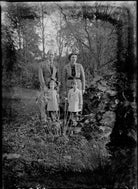 Alec Waugh; Veronica Keeling (née Waugh); Joan Waugh (née Chirnside); Andrew Alexander Waugh NPG x37307