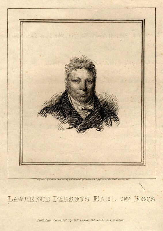 Lawrence parsons, 2nd earl of rosse npg d9342