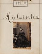 Isabella Wallace NPG Ax61793