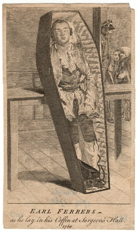Laurence shirley, 4th earl ferrers npg d2340