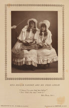 Fred Leslie as Don Caesar de Bazan; Ellen ('Nellie') Farren as Ruy Blas in 'Ruy Blas and the Blasé Roué' NPG Ax9360