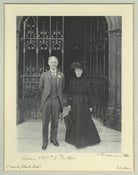 Sir Thomas Dacres Butler; Nina Helen (née Elliot), Lady Butler NPG x128584