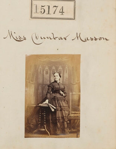 Miss Dunbar Masson NPG Ax63413