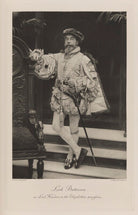 Cyril Flower, 1st Baron Battersea as Lord Hunsdon in the Elizabethan Procession NPG Ax41073