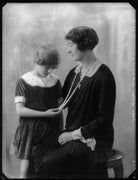 Elizabeth Catherine Collett (née Sibbald Scott); Gladys (née Rolt), Lady Sibbald Scott NPG x124434