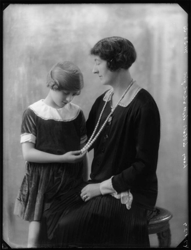 Elizabeth catherine collett (née sibbald scott); gladys (née rolt), lady sibbald scott npg x124434