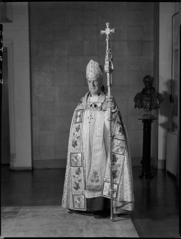 Geoffrey francis fisher, baron fisher of lambeth npg x98936