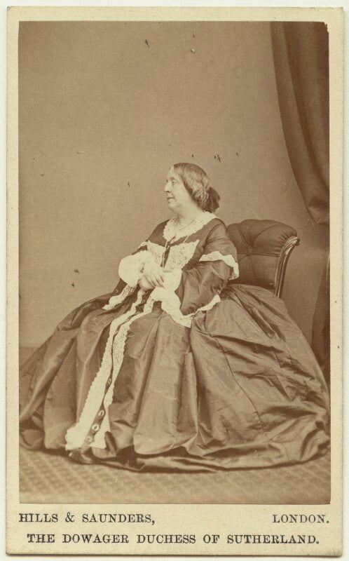Harriet elizabeth georgiana leveson gower (née howard), duchess of sutherland npg ax30376