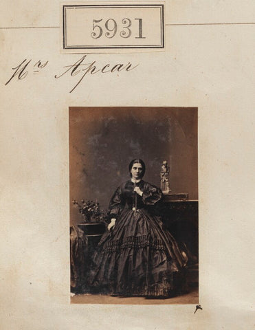 Mrs Apcar NPG Ax55886