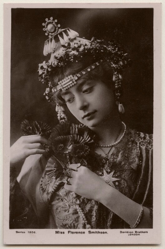 Florence smithson as chandra nil in 'blue moon' npg x198032