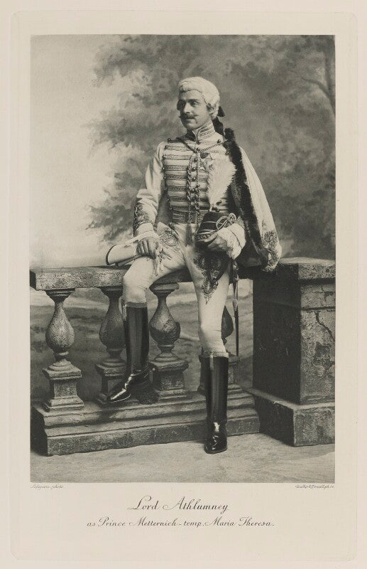 James herbert gustavus meredyth somerville, 2nd baron athlumney as prince metternich at the time of maria theresa npg ax41193