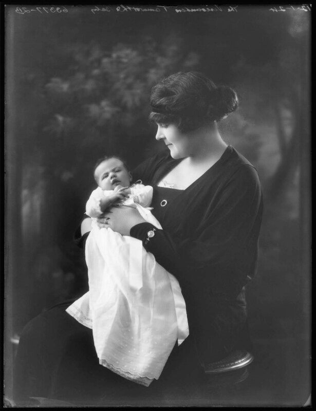 Elizabeth hermione shirley; hermione justice shirley (née morley), countess ferrers npg x122858