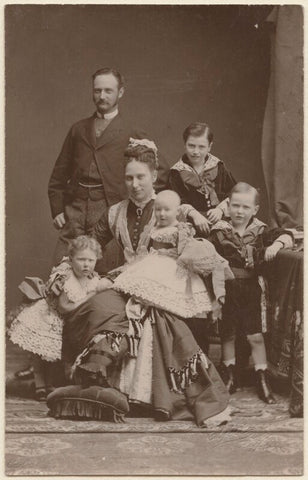 Frederick VIII, King of Denmark with his family NPG x74398