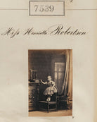 Miss Henrietta Robertson NPG Ax53363
