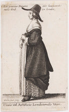 Civis vel Artificis Londinensis Uxor [Wife of a London citizen or artisan] NPG D49380