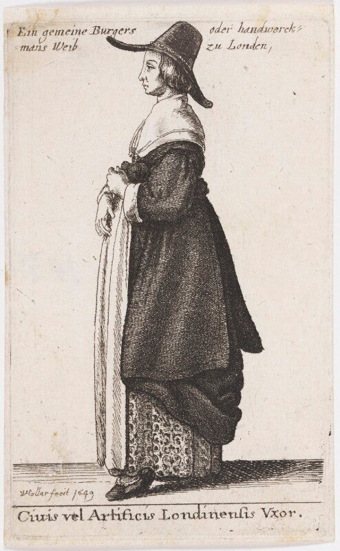 Civis vel artificis londinensis uxor [wife of a london citizen or artisan] npg d49380