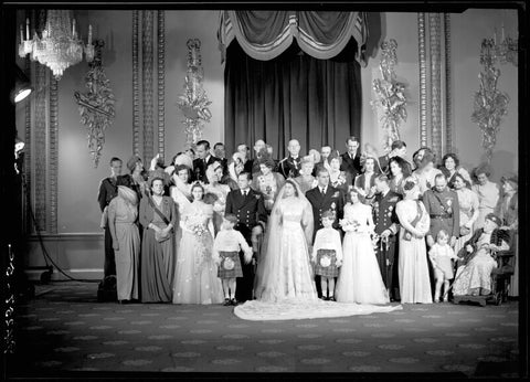 Wedding of Queen Elizabeth II and Prince Philip, Duke of Edinburgh NPG x158994