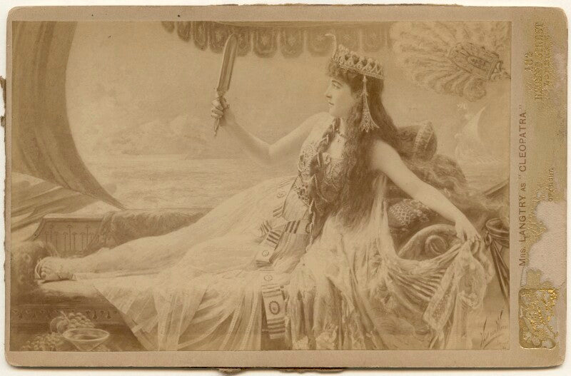 Lillie langtry as cleopatra npg x197344