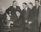 Jack Petersen with unknown others NPG x198578
