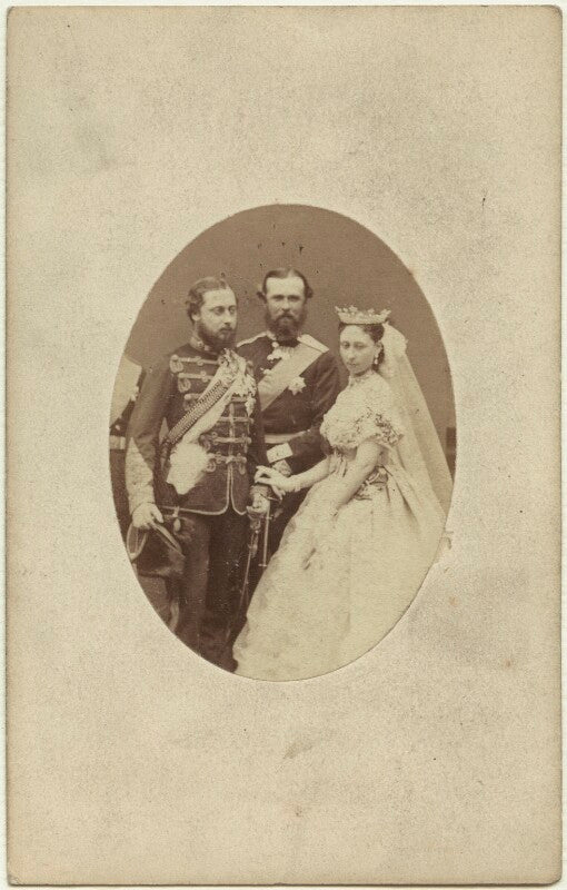 King edward vii; louis iv, grand duke of hesse and by rhine; princess alice, grand duchess of hesse npg x3609