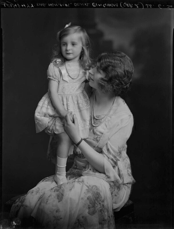 Elizabeth rosemary denham (née bingham); vera mary bingham (née darbyshire) npg x70458