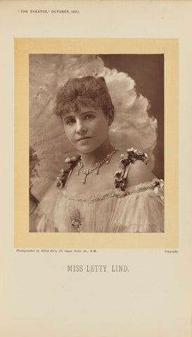 Letty Lind (Letitia Elizabeth Rudge) NPG Ax28900